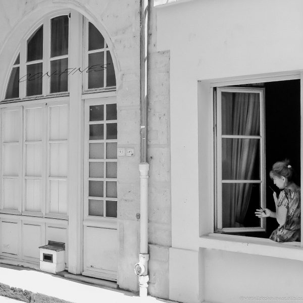 Photo de rue confinement