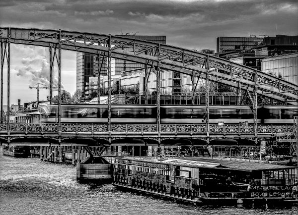 Embouteillages Paris photo de rue