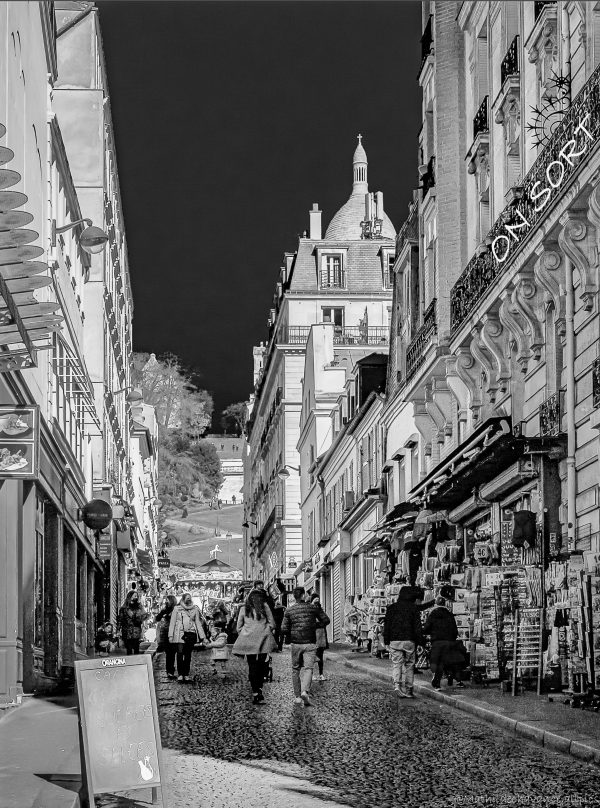 Balade Montmartre Paris Photo de rue