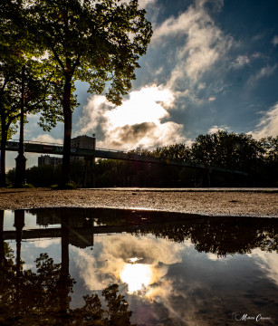 Réflexions sur le canal de l'Ourcq Réflexions sur le canal de l'Ourcq